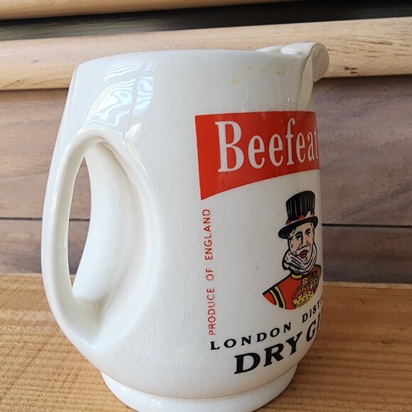 VTG BARWARE - Wade Regicor London Beefeater Extra Dry Gin Water Jug - Picture 4 of 5